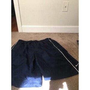 Nike Men's Swim Active Shorts Trunks Lined Size Large Blue